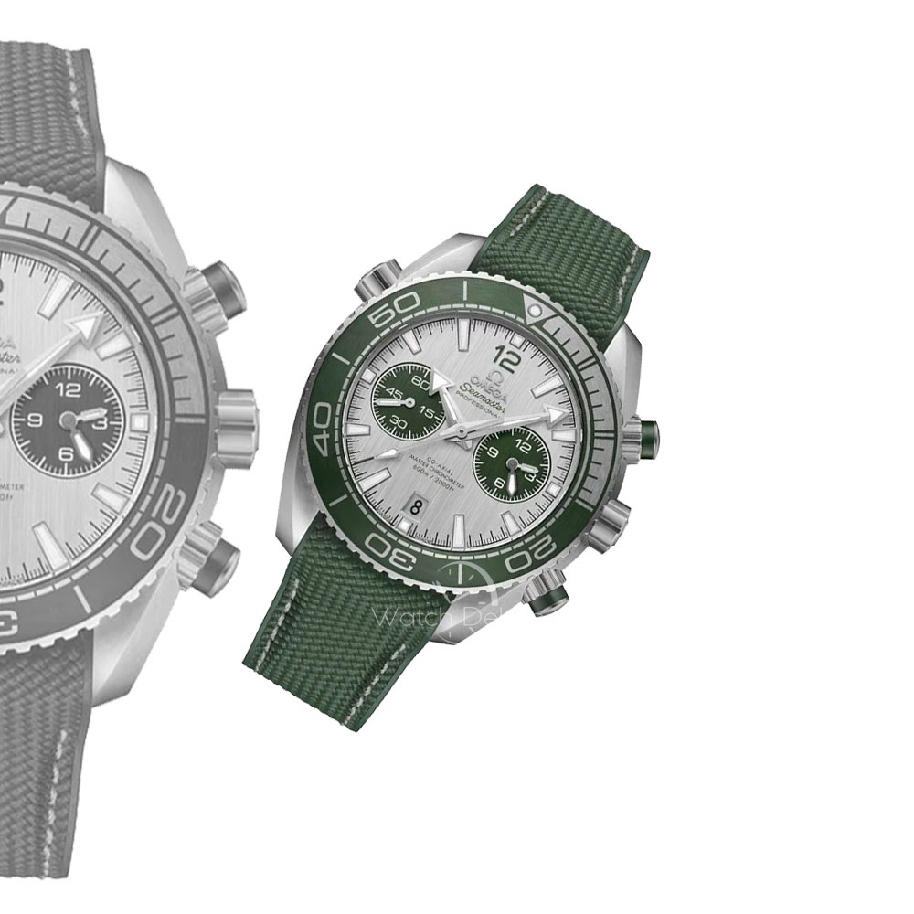 Omega Planet Ocean Chronograph 600m grün Ref. 215.32.46.51.06.001 